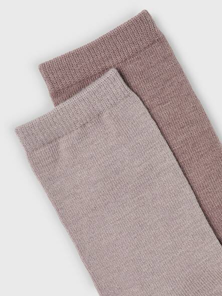 Name it lasten villasukat 2 paria, roosa - Sukat - name13216069a - 2