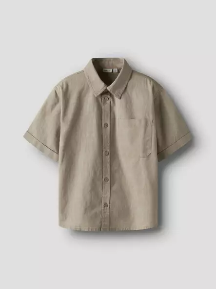 Name it lasten kauluspaita, beige - T-paidat - name13250981a - 1