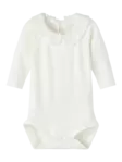 Name it vauvan pitsikaulusbody, valk. - Pitkähihaiset bodyt - name13216876wa - 1