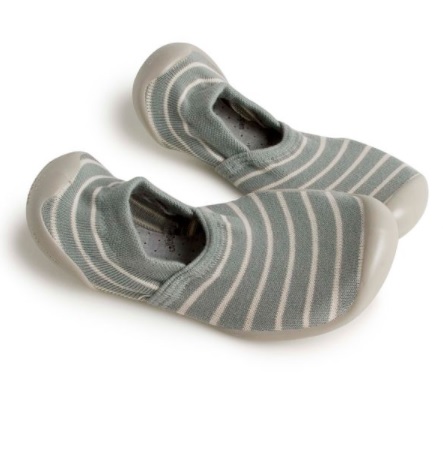 Collégien lasten tossut, harmaa/valk. - Kerhotossut/sisäkengät - collegien114A - 1