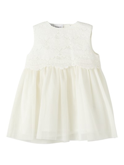 Name It vauvan mekko, valkoinen - Lyhythihaiset mekot - name13218986wa - 1