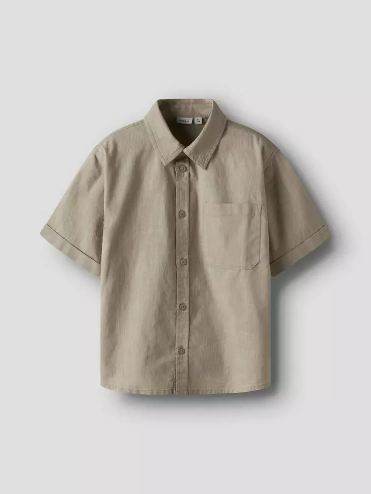 Name it lasten kauluspaita, beige - T-paidat - name13250981a - 1