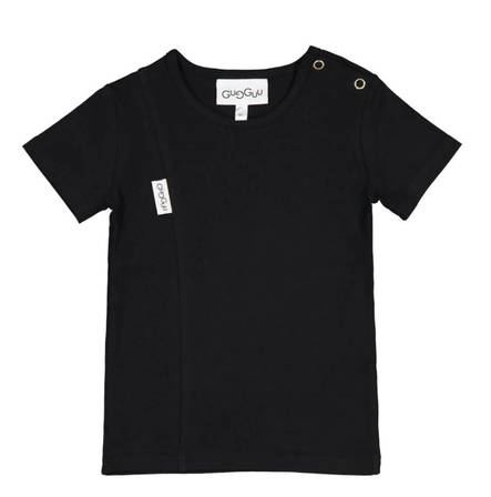 Gugguu lasten unisex T-paita, musta - T-paidat - gggu0002blb - 1