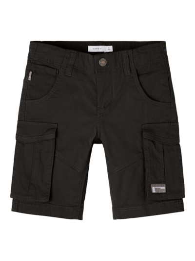 Name it lasten reisitasku shortsit, musta - Shortsit ja shortsihaalarit - name13198124b - 1