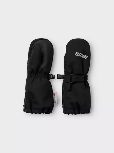 Name it lasten topparukkaset, musta - Talvikäsineet - name13232890b - 1