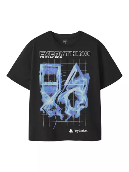 Name it Playstation T-paita, musta - T-paidat - name13254202b - 1