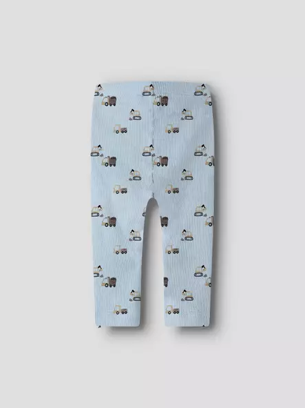 Name it rib legginsit, työkone sininen - Legginsit - name13257377ab - 2