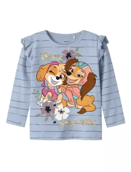 Name it Ryhmä Hau paita, v.sininen - Pitkähihaiset paidat - name13238285sb - 1