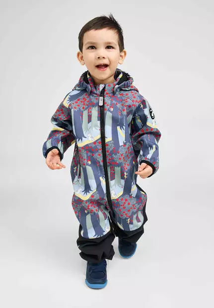 Reima softshellhaalari Moomin Mjosa - Välikausihaalarit - reima5100328Csb - 2