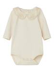 Name it vauvan body, luonnonvalkoinen - Pitkähihaiset bodyt - name13210955b - 1