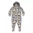 Metsola vauvan jumpsuit, sininen pupu - Jumpsuitit ja haalarit - metsw26909b - 1