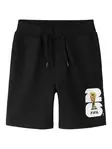 Name it Fifa collegeshortsit, musta - Shortsit ja shortsihaalarit - name13257403b - 1