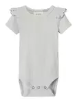 Lil'Atelier vauvan frillabody, harmaa - Lyhythihaiset bodyt ja kesäpuvut - lil13240744vb - 1