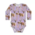 Metsola vauvan body, lila bambi - Pitkähihaiset bodyt - met61112090cb - 1