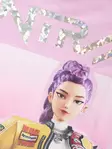 Name it Kpop Demon Hunters collegepaita, pinkki - Collegepaidat - name13264568fb - 2
