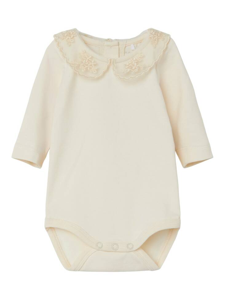 Name it vauvan body, luonnonvalkoinen - Pitkähihaiset bodyt - name13210955b - 1