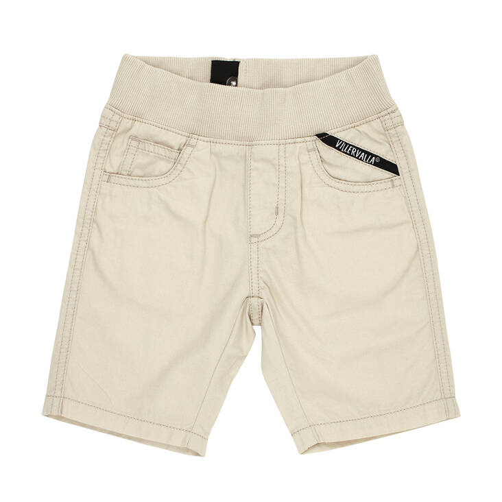 Villervalla canvas shortsit, beige - Shortsit ja shortsihaalarit - vv932Ab - 1