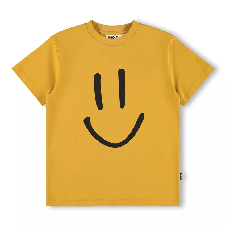 Molo lasten T-paita Roxo, hymiö keltainen - T-paidat - molo6S26A201eb - 1