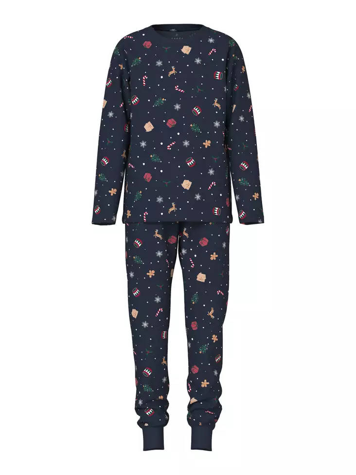 Name it lasten joulupyjama, t.sininen - Yöasut - name13234977nb - 1