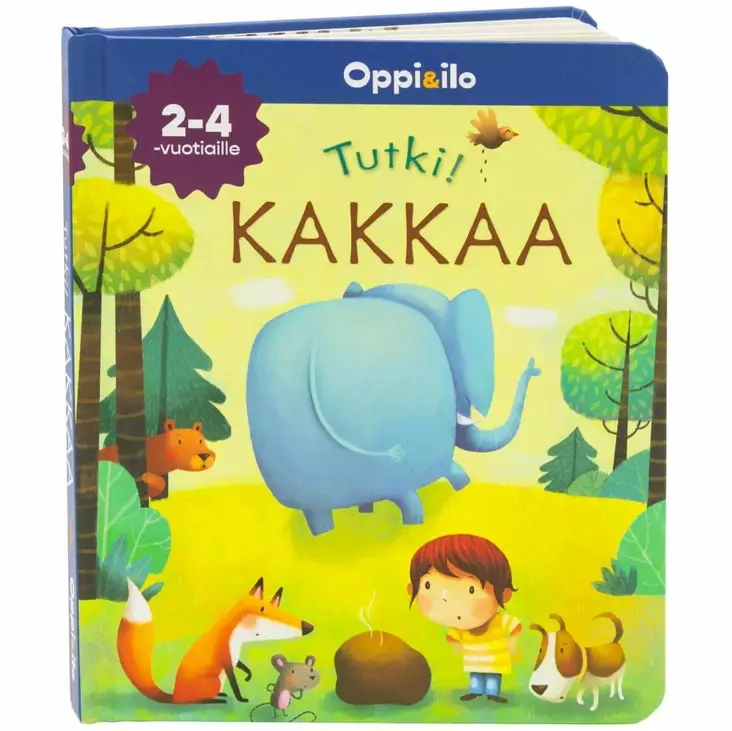 Oppi&Ilo Tutki kakkaa! luukkukirja - Kirjat - oppijailo9b - 1
