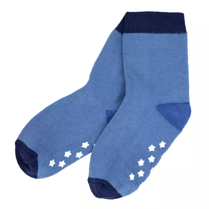 Villervalla lasten jarrusukat, sininen - Sukat - vv25309b - 1