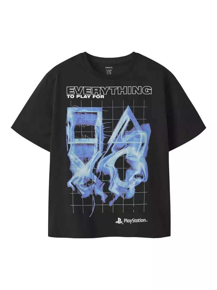 Name it Playstation T-paita, musta - T-paidat - name13254202b - 1
