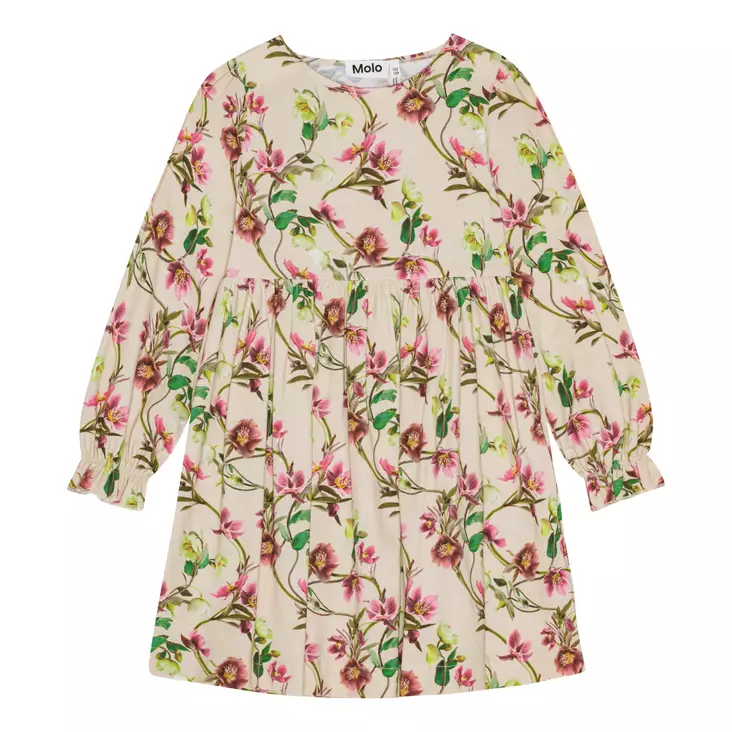 Molo lasten Camie mekko, kukat - Pitkähihaiset mekot - molo2W24E240b - 1