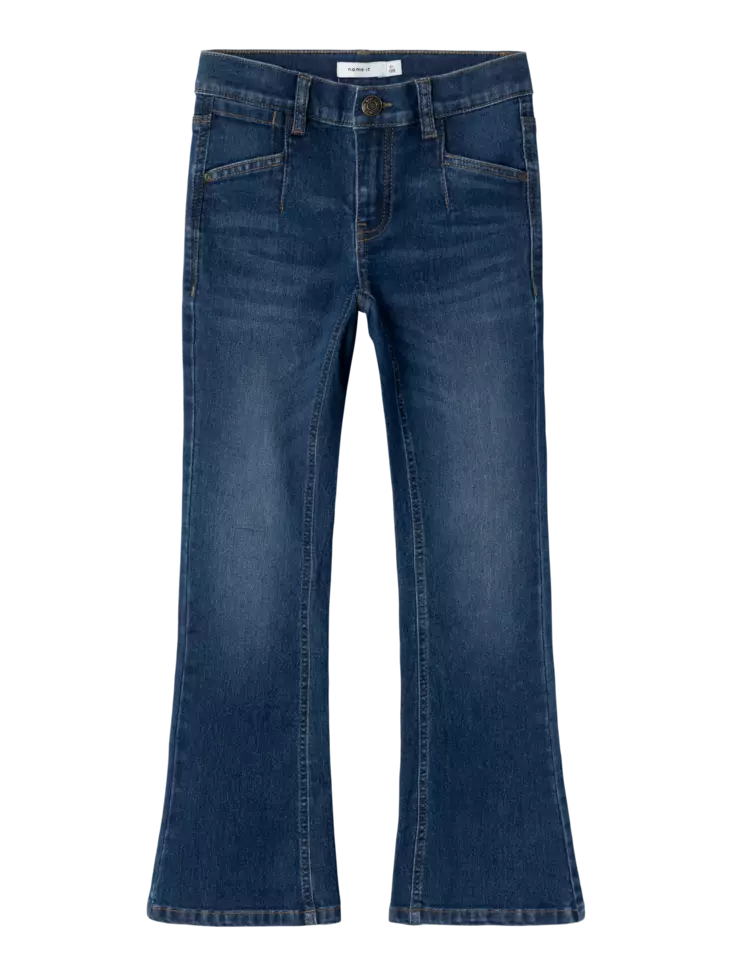 Name It lasten bootcut farkut, t.sininen - Farkut - name13231219db - 1
