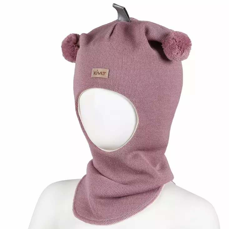 KIVAT lasten tupsu kypärämyssy, roosa - KIVAT talvipäähineet - kiv50417B - 1