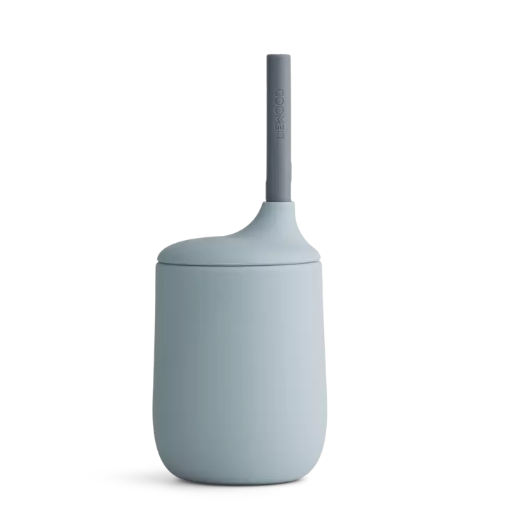 Liewood silikoni pillimuki, sininen - Juomapullot, astiat ja aterimet - LW13017b - 1