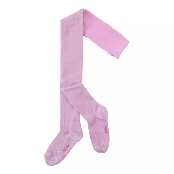 Molo glitter sukkahousut, vaal.pun - Sukkahousut - molo7W24G201b - 1