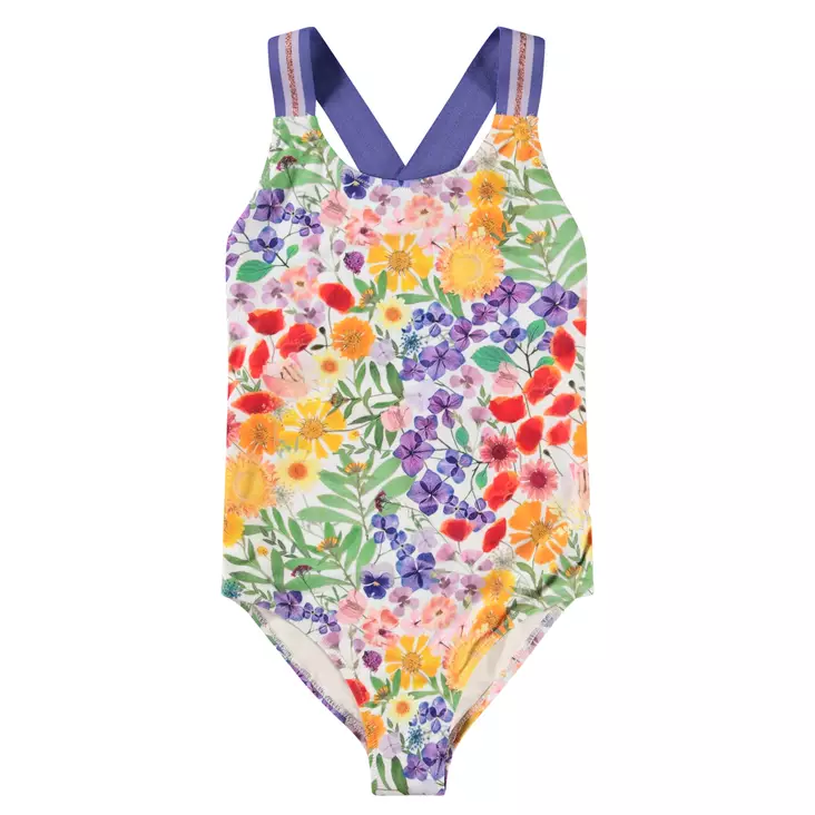 Molo lasten uimapuku Neve, Flowerpress - Uima-asut - moloS25P513b - 1