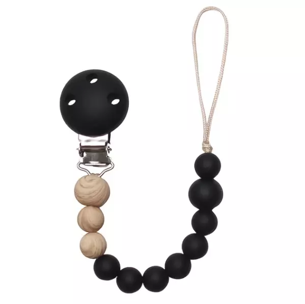 Mylo Loop Wood Tuttinauha, black - Tutit ja tuttinauhat - mylo003b - 1