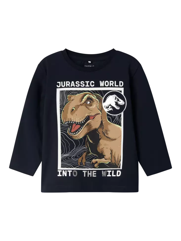 Name it Jurassic World paita, t.sininen - Pitkähihaiset paidat - name13240634nb - 1