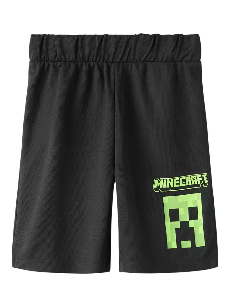 Name it Minecraft shortsit, musta - Shortsit ja shortsihaalarit - name13254206b - 1