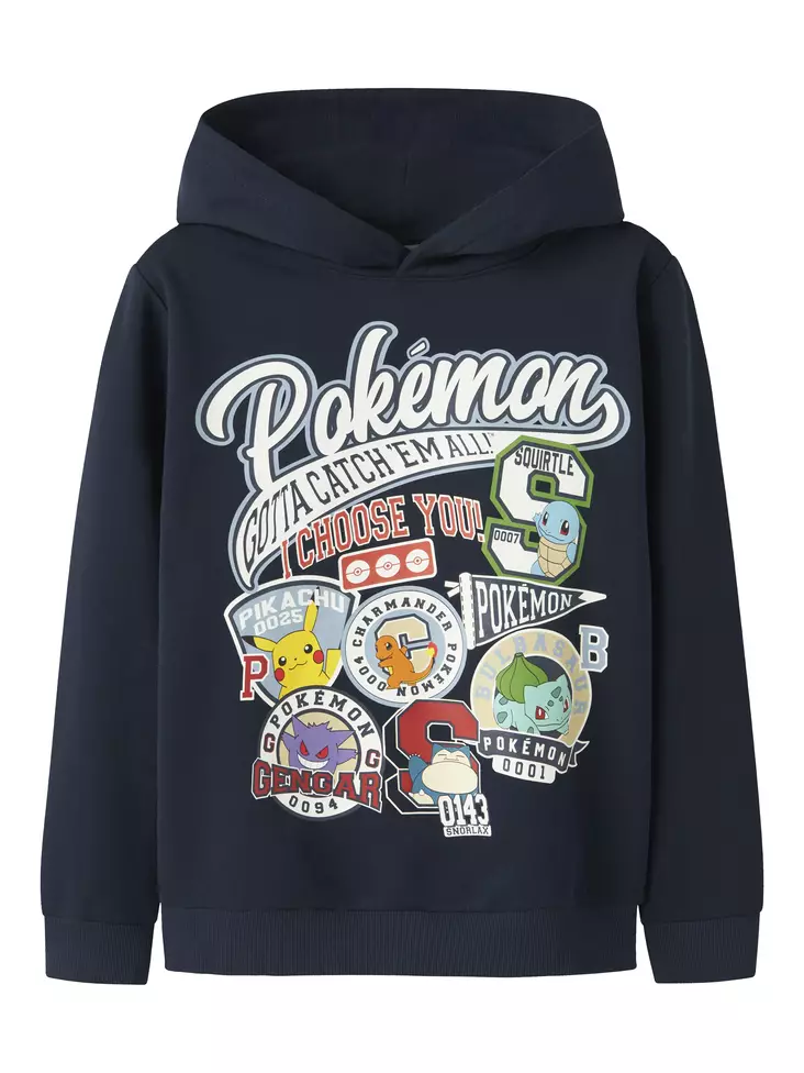 Name it Pokemon huppari, Navy Blazer - Collegepaidat - name13257959nb - 1