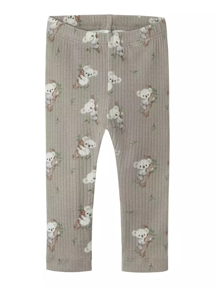 Name it vauvan legginsit, Koala ruskea - Legginsit - nameit13252693b - 1