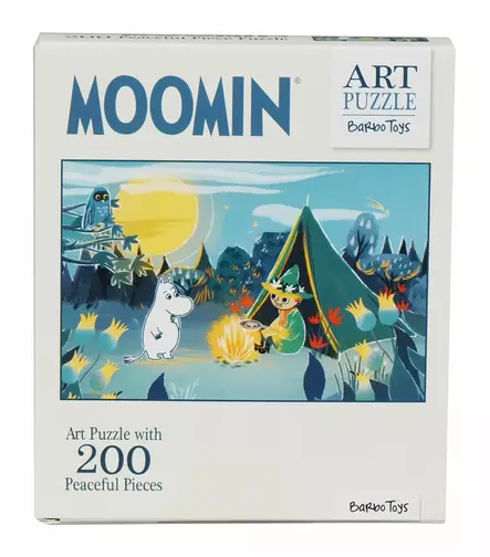 Muumi-palapelit, Muumit telttailemassa - Pelit ja palapelit - barbo045700c - 1