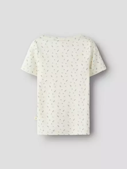 Lil'Atelier lasten rib T-paita, kukkanen - T-paidat - name13256835c - 2