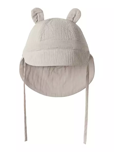 Name it vauvan musliinihattu, hiekka - Kesähatut - name13254691c - 1