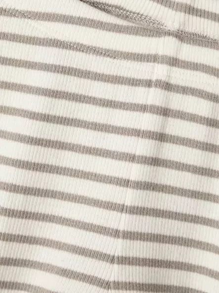 Name it vauvan rib leggingsit, beige/raita - Legginsit - name13231711pc - 2