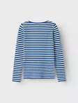 Name it raitapaita, sininen / valkoinen - Pitkähihaiset paidat - name13221091c - 4