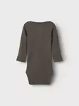 Name It vauvan rib body, ruskea - Pitkähihaiset bodyt - nameit13198041bc - 2
