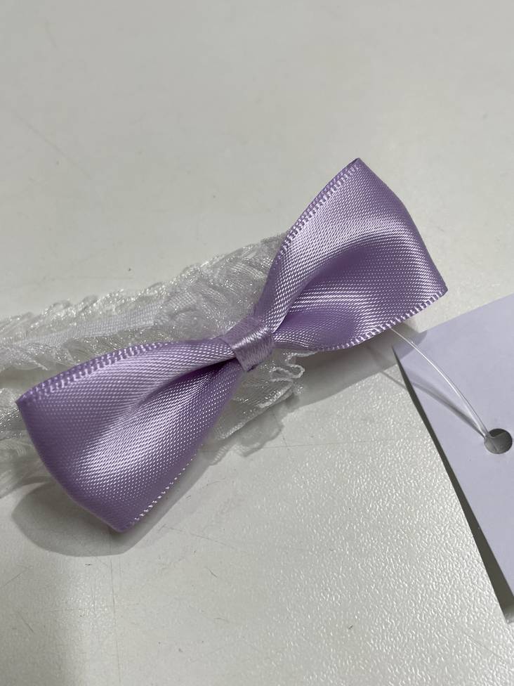 Kastepanta rusetti, laventeli - Kastemekot & tarvikkeet - klio01cc - 1