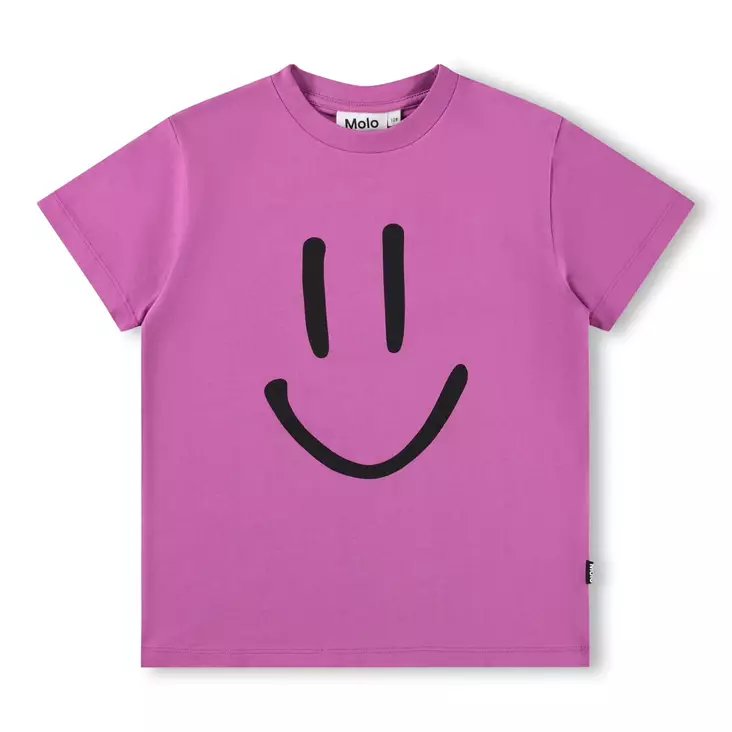 Molo lasten T-paita Roxo, hymiö fuksia - T-paidat - molo6S26A201c - 1