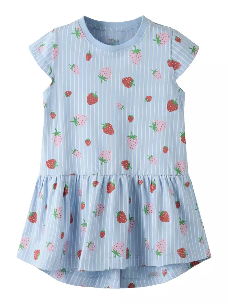 Name it lasten mekko, mansikka - Lyhythihaiset mekot - name13215107c - 1