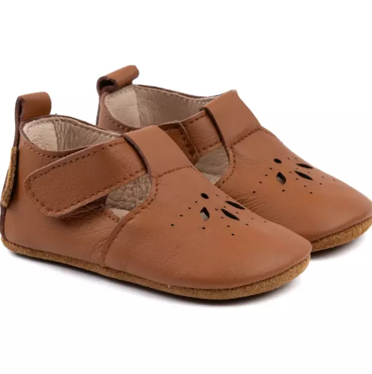 Mikk-line lasten tossut, ruskea - Kerhotossut/sisäkengät - mik20012c - 1