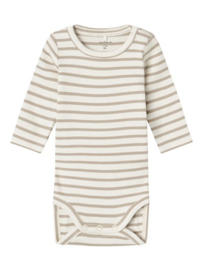 Name it vauvan rib body, raidallinen - Pitkähihaiset bodyt - name13231710pc - 1