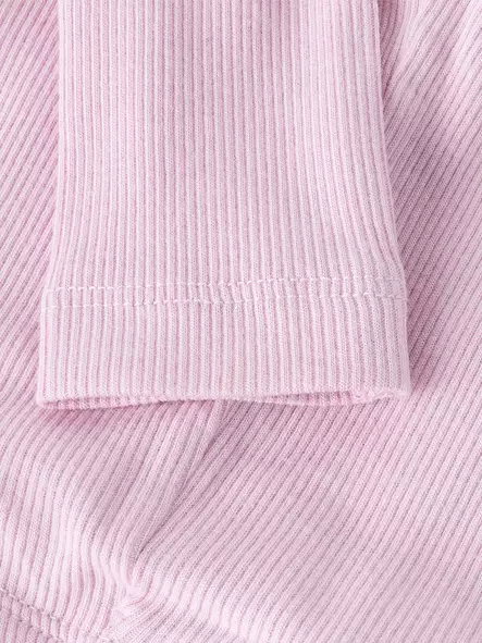 Name it lasten rib legginsit, pinkki - Legginsit - name13198040sd - 2