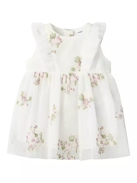 Name it vauvan tyllimekko, kukka - Lyhythihaiset mekot - name13240069cd - 1